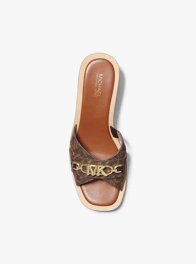 Tiffanie Empire Signature Logo Sandal
