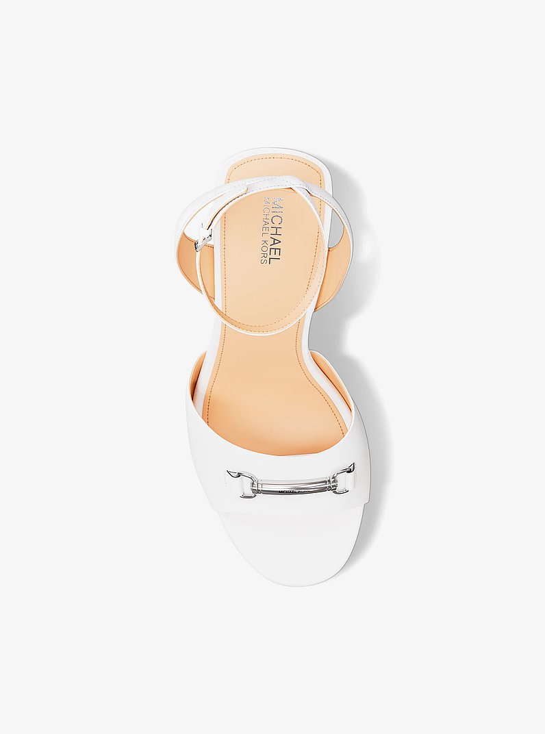 Carson Leather Wedge Sandal - thumbnail 4