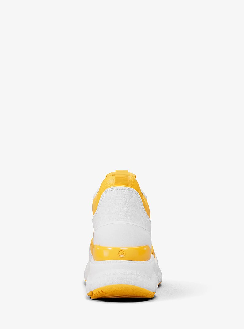 Espadrille Katrina en mat&eacute;riaux multiples in JAUNE MARGUERITE | Michael Kors