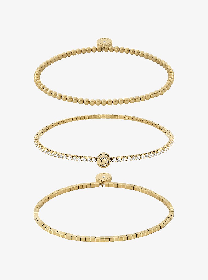 3-Piece Bracelet Gift Set in GOLD | Michael Kors