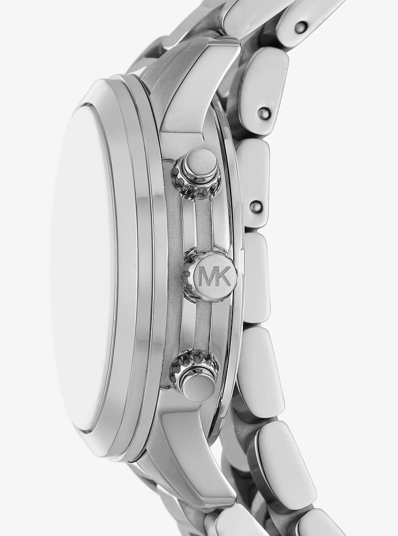 Runway Silver-Tone Wrap Watch in SILVER | Michael Kors
