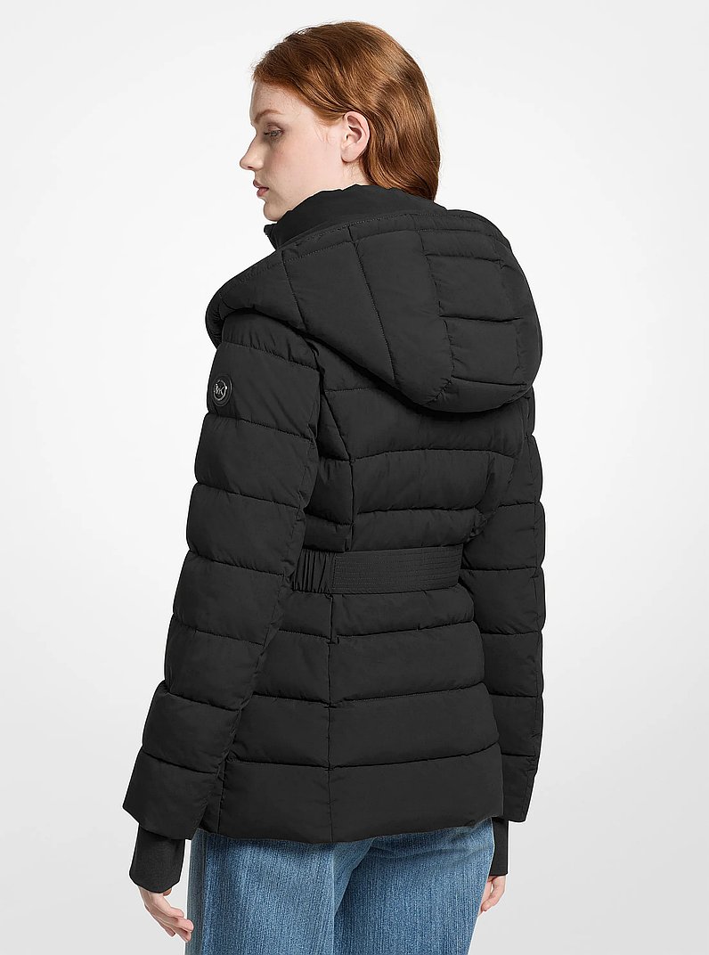Abgesteppte, wasserdichte Winterjacke in SCHWARZ | Michael Kors