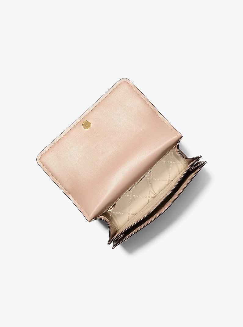 Schultertasche Abbott Medium mit Signature-Logomuster in BALLETT | Michael Kors