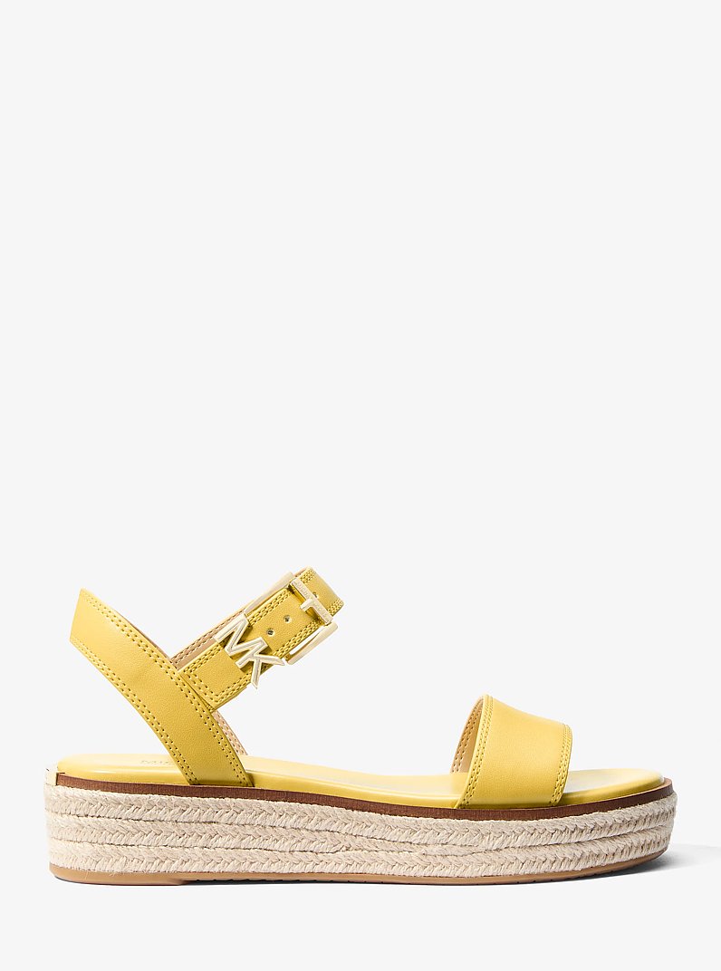 Sandale compens&eacute;e Richie in JAUNE MARGUERITE | Michael Kors