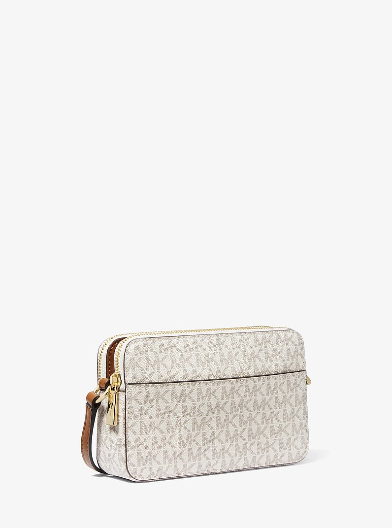 Jet Set Small Logo Double Zip Camera Bag