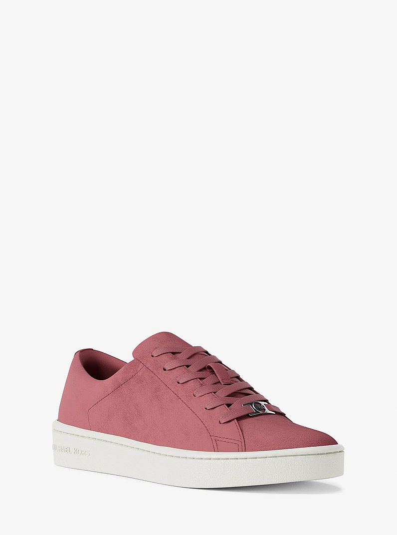 Keaton Suede Sneaker in ROSEWOOD | Michael Kors