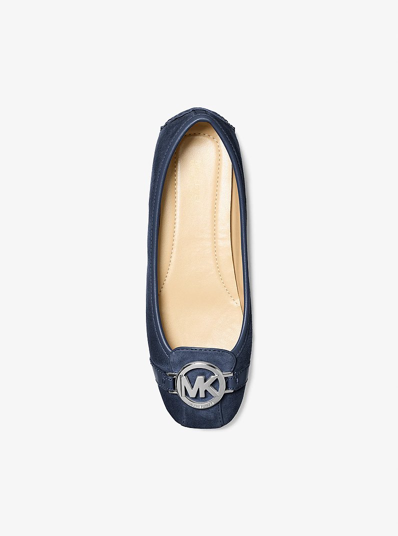 Fulton Suede Moccasin in NAVY | Michael Kors