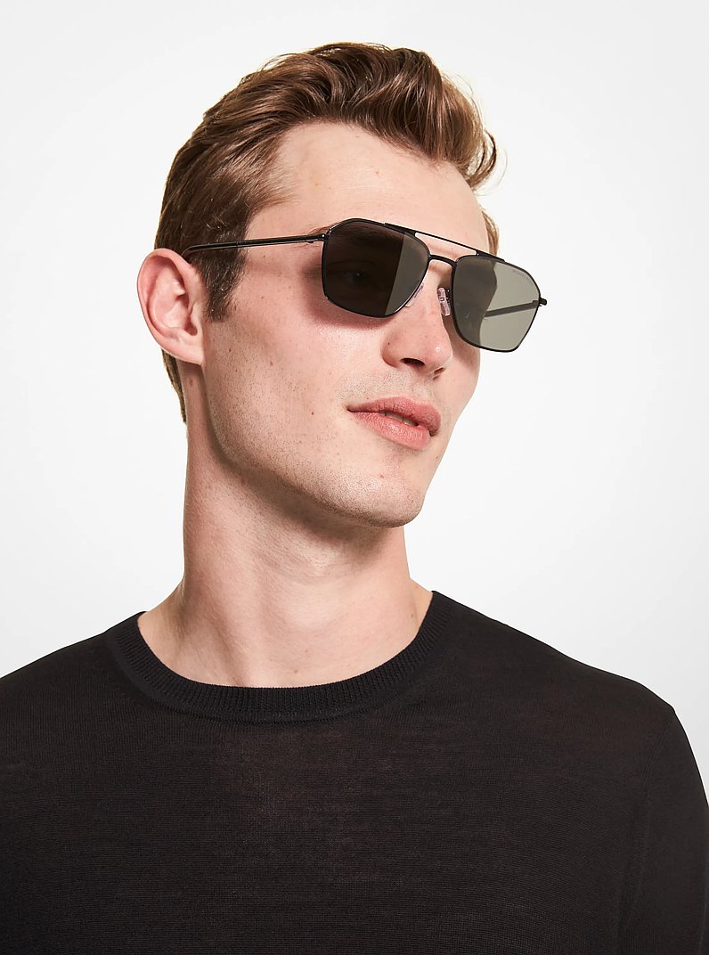 Matterhorn Sunglasses in GUNMETAL | Michael Kors