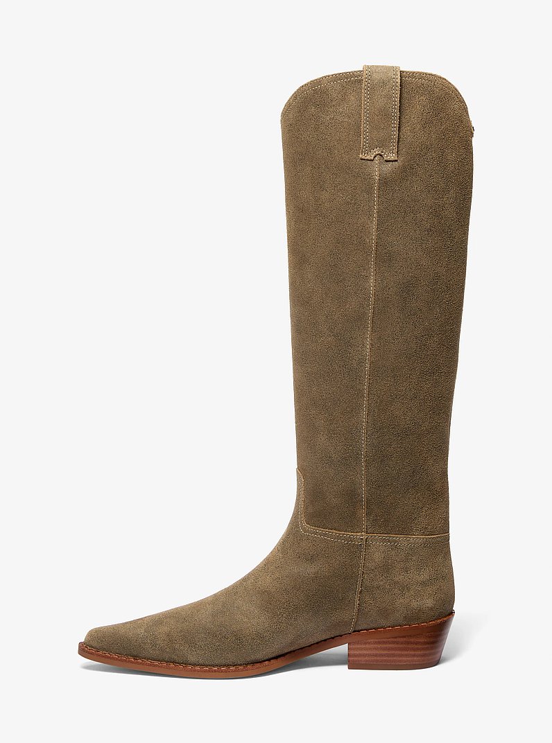 Stiefel Nash aus Wildleder in HUSK | Michael Kors