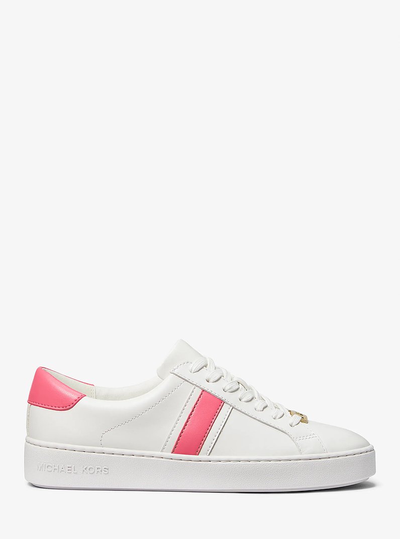 Sneaker Irving in pelle a righe