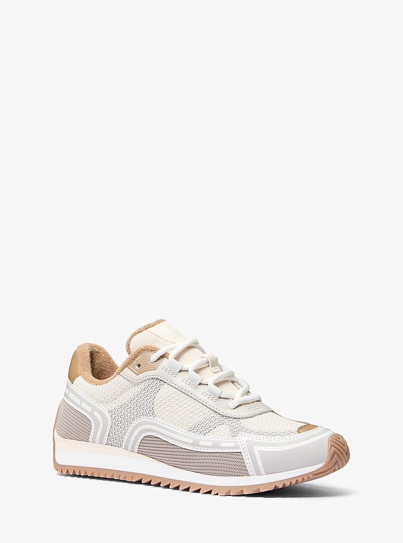Byrdie Mesh Trainer in HUSK MULTI | Michael Kors