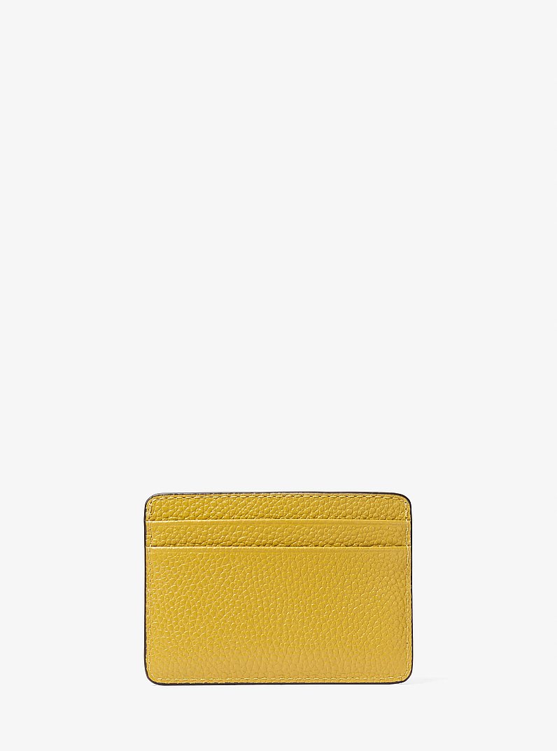 Pebbled Leather Card Case