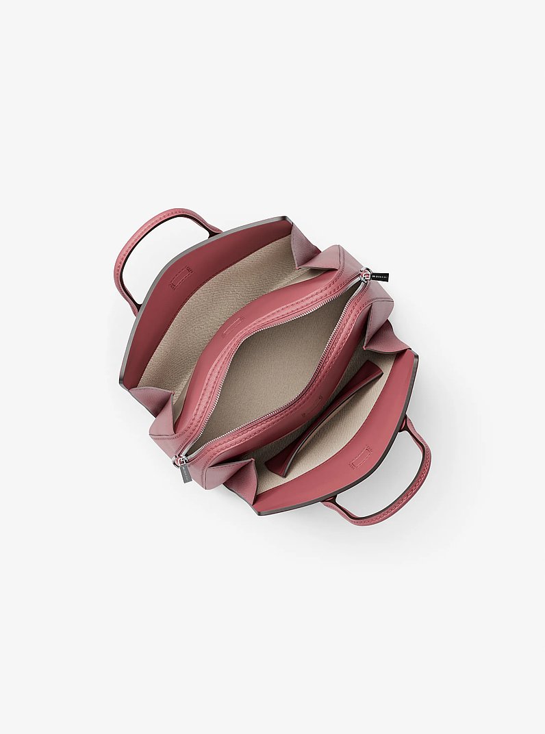 Laila Extra-Small Signature Logo Crossbody Bag in ROSEWOOD | Michael Kors