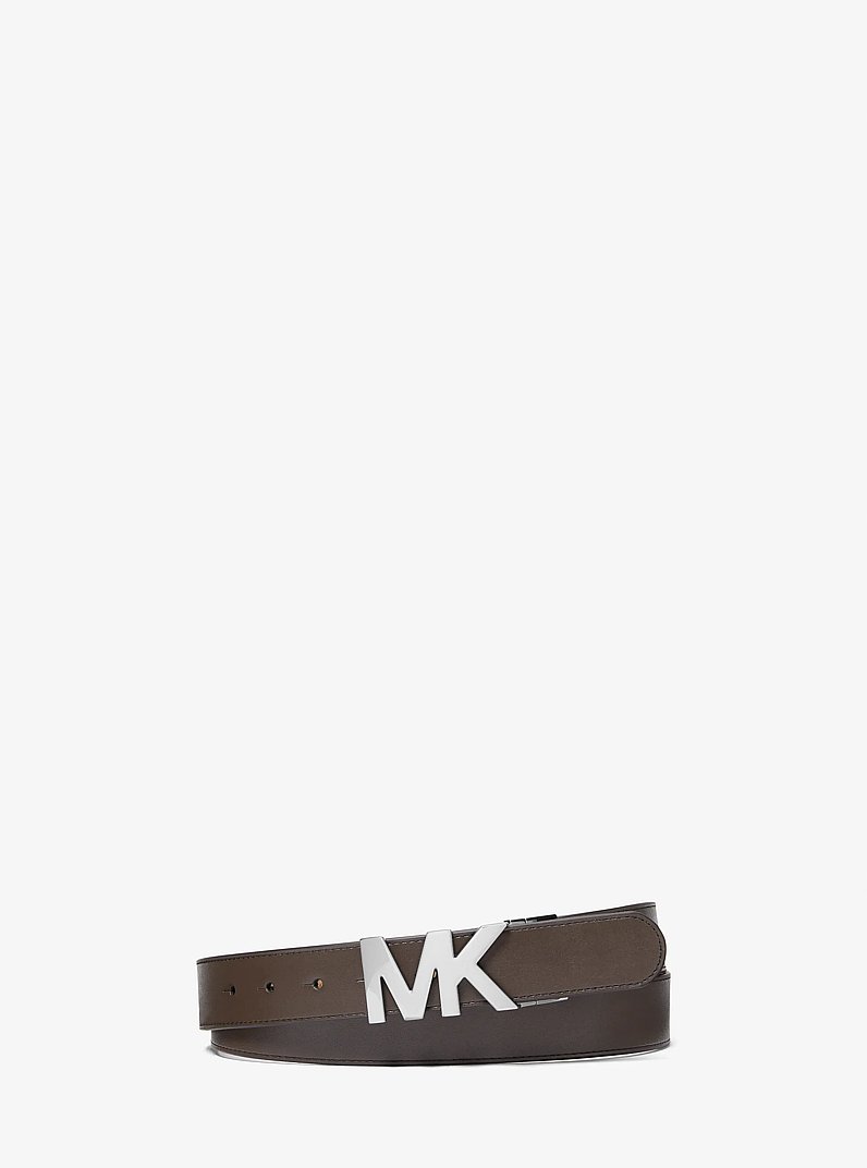 Logo Belt and Billfold Wallet Set