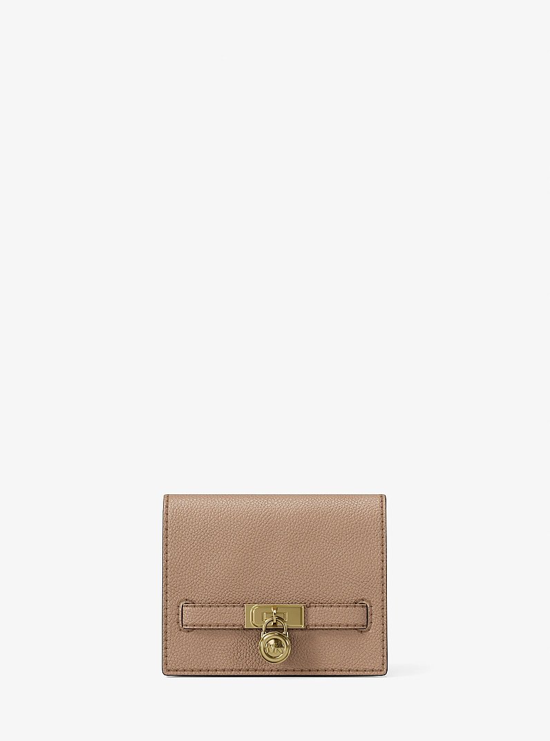 Billetera Hamilton Moderne peque&ntilde;a de piel in CAQUI | Michael Kors