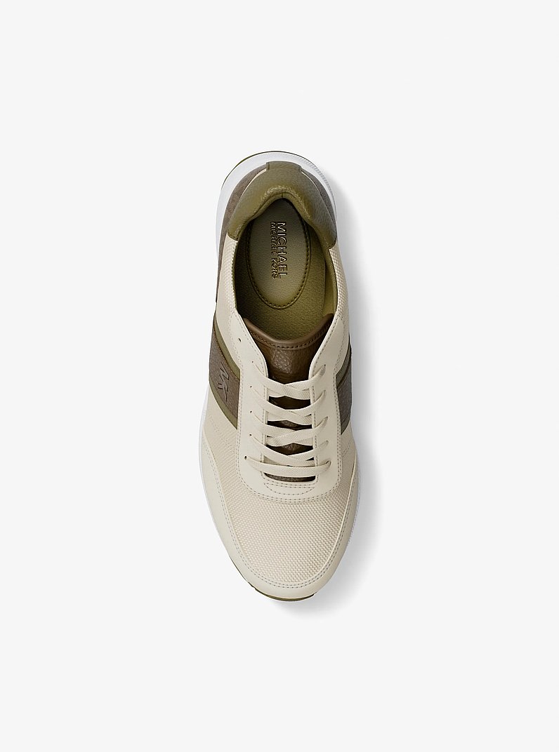 Basket Mabel en m&eacute;lange de mati&egrave;res in LODEN | Michael Kors