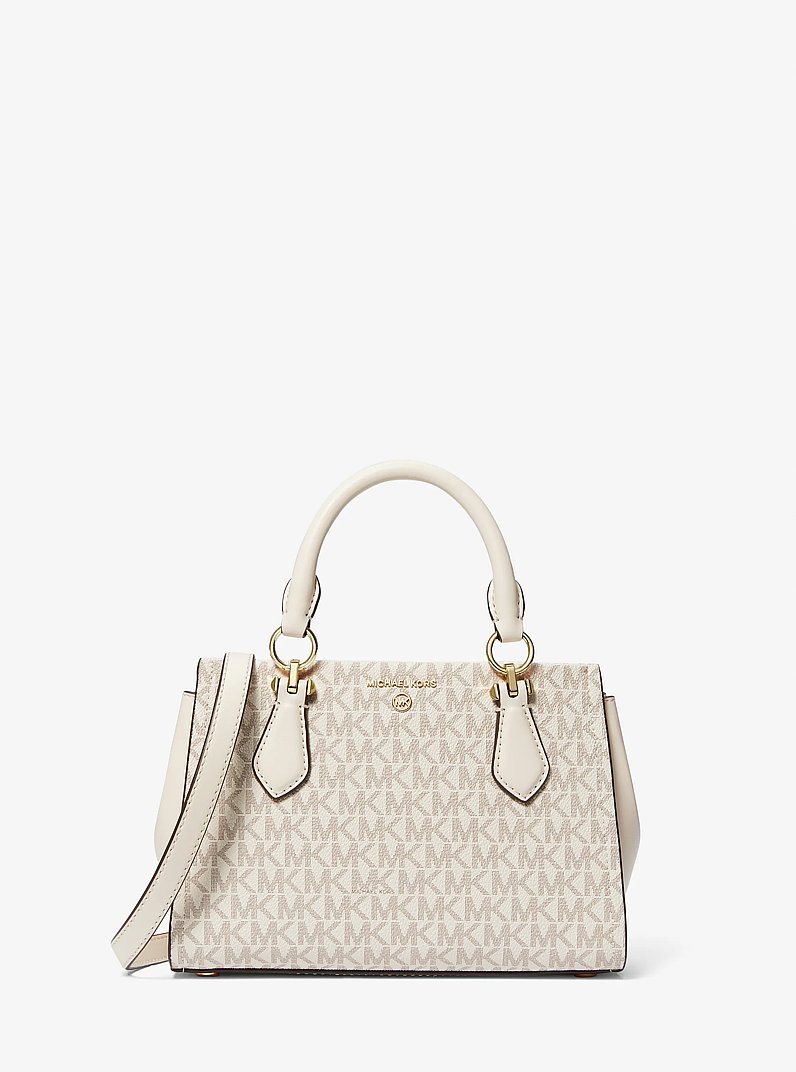 Marilyn Small Logo Crossbody Bag in VAN/CREAM | Michael Kors