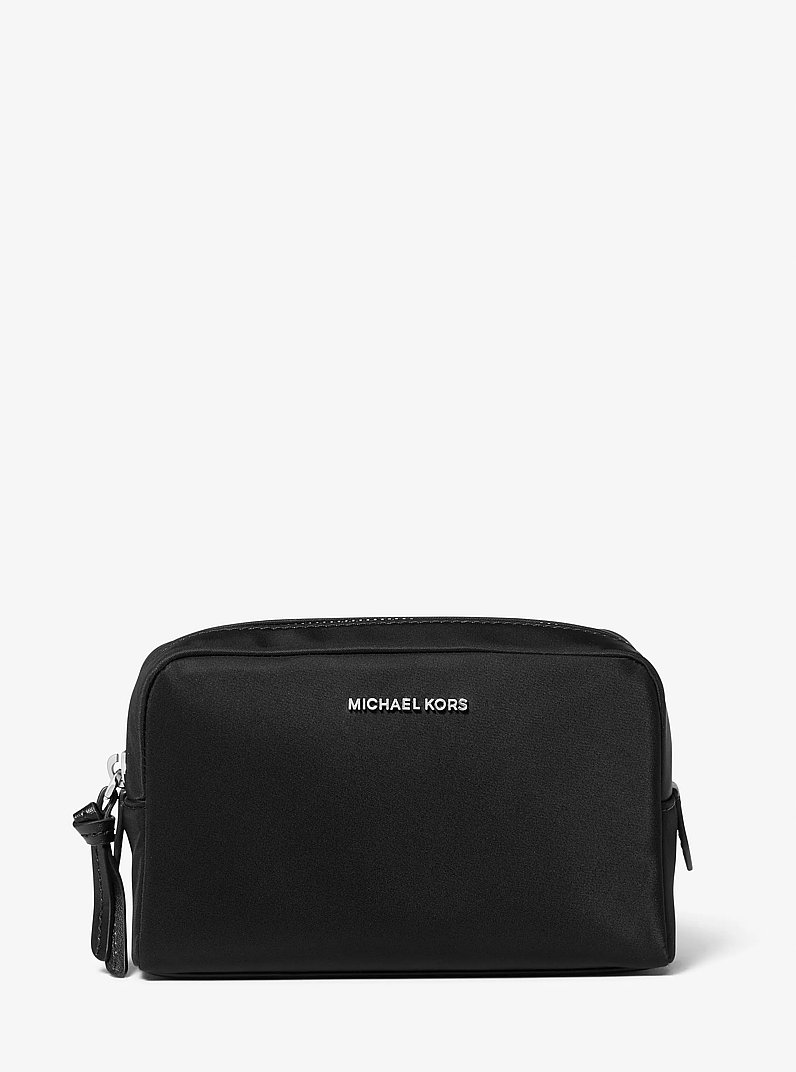 Bolsa de viaje Jet Set mediana de nailon reciclado in NEGRO | Michael Kors