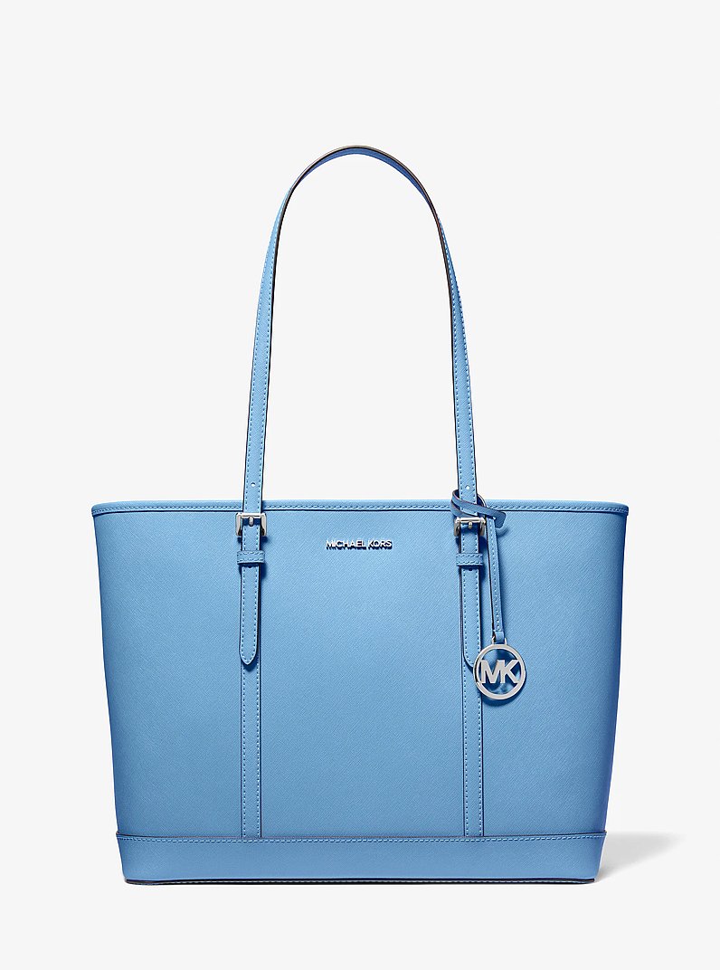 Bolso tote Jet Set Travel grande en piel Saffiano