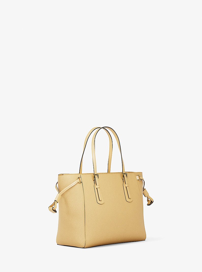 Voyager Extra-Small Saffiano Leather Convertible Crossbody Bag in HONEYWHEAT | Michael Kors