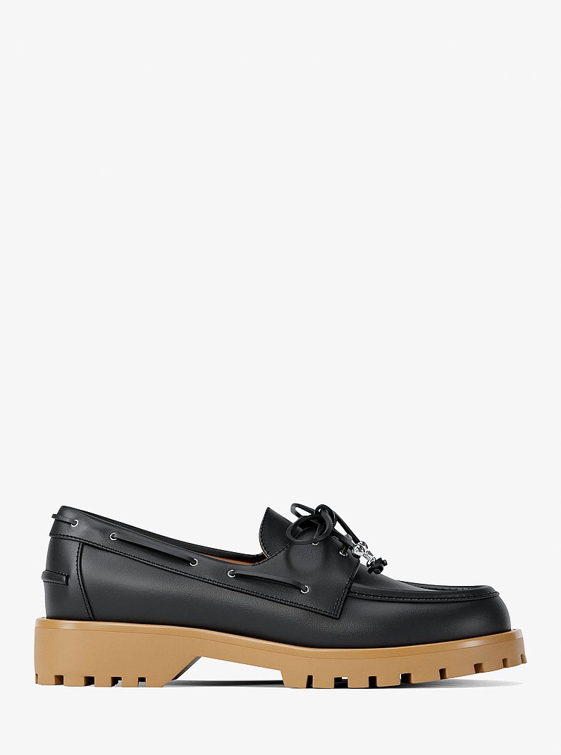 Loafer Kenny aus Leder in SCHWARZ | Michael Kors