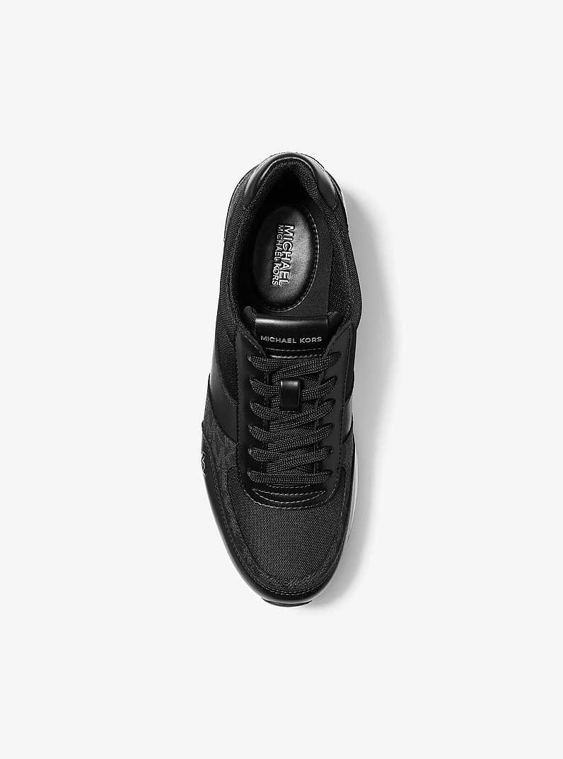 Zapatilla Andi de lona con logotipo exclusivo in NEGRO | Michael Kors