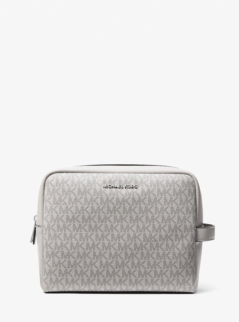 Hudson Signature Logo Travel Kit in NICKEL | Michael Kors