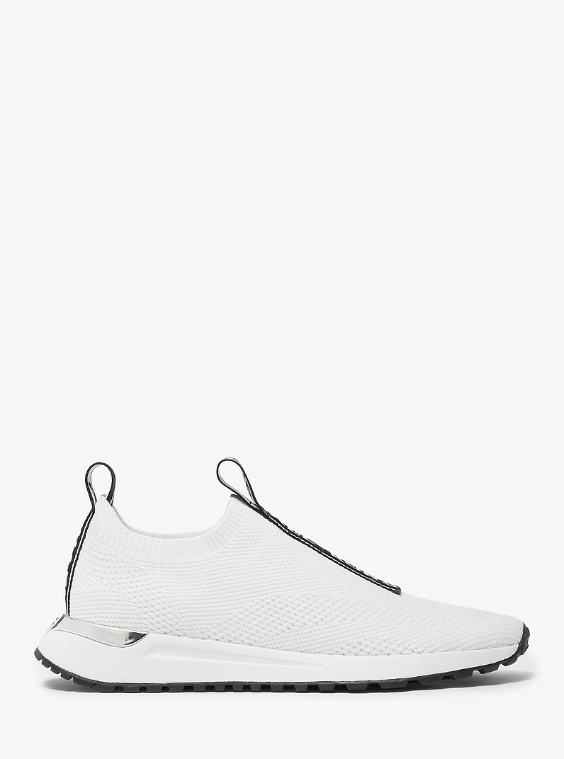 Zapatilla Bodie tejida sin cordones in BLANCO INTENSO/NEGRO | Michael Kors