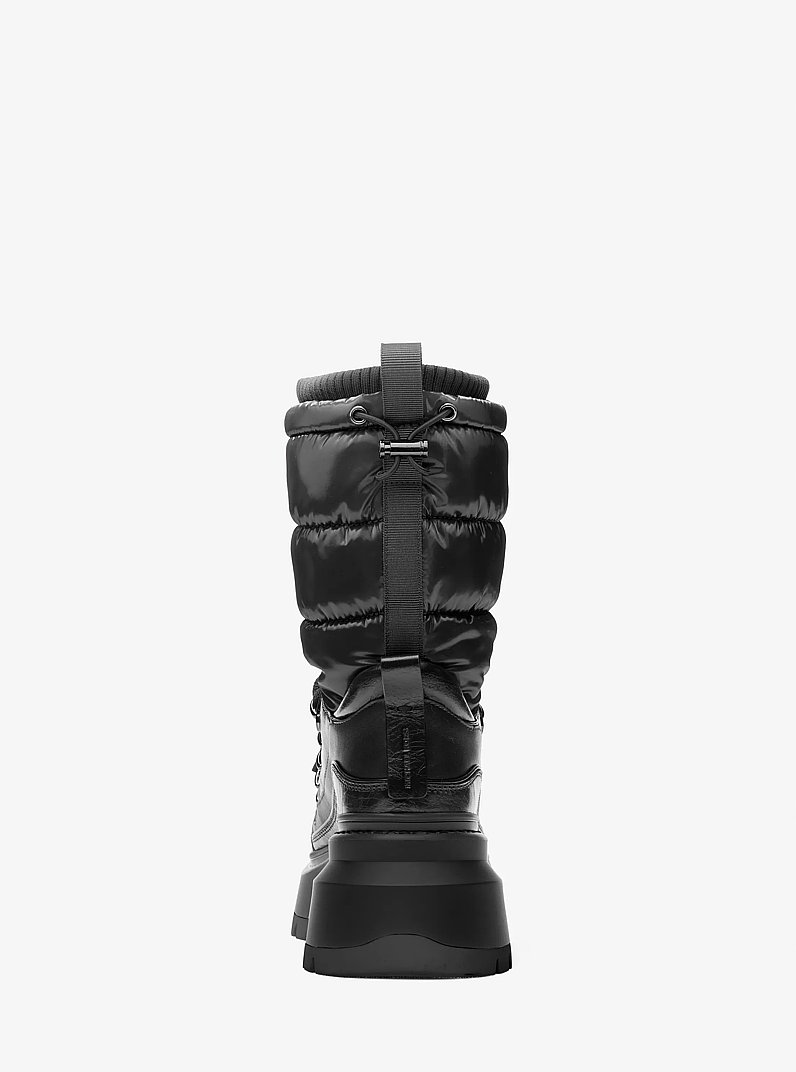 Stiefel Shiloh aus Materialmix in SCHWARZ | Michael Kors