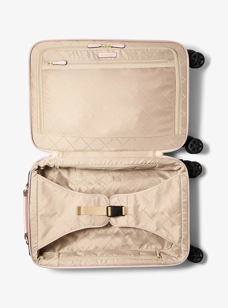 Petite valise &agrave; logo Signature in FARD POUDR&Eacute; CLAIR | Michael Kors