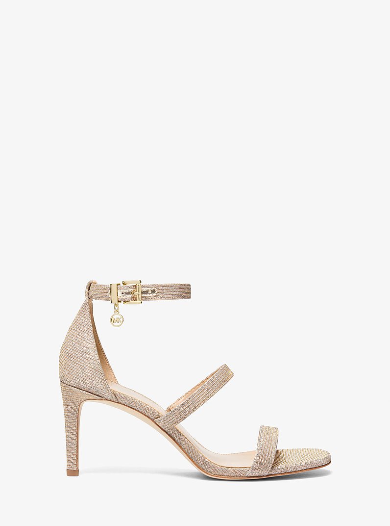 Sandalia Koda de malla de cadena brillante