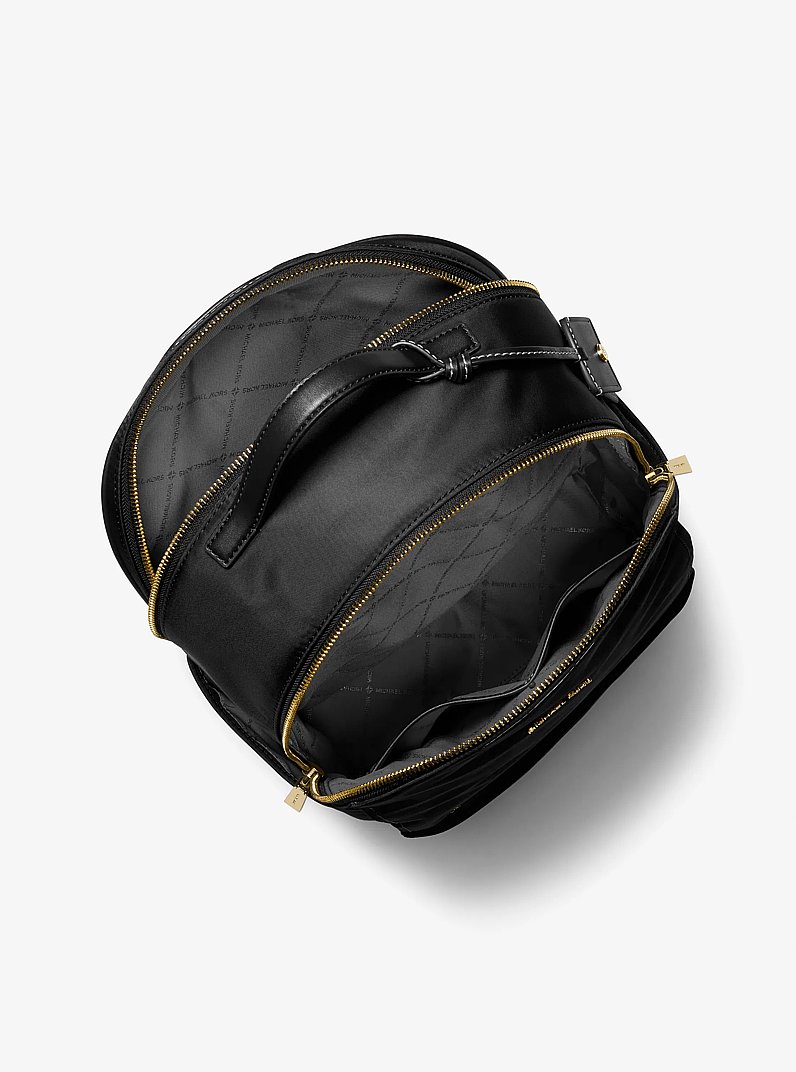 Sable Large Nylon Backpack in BLACK | Michael Kors