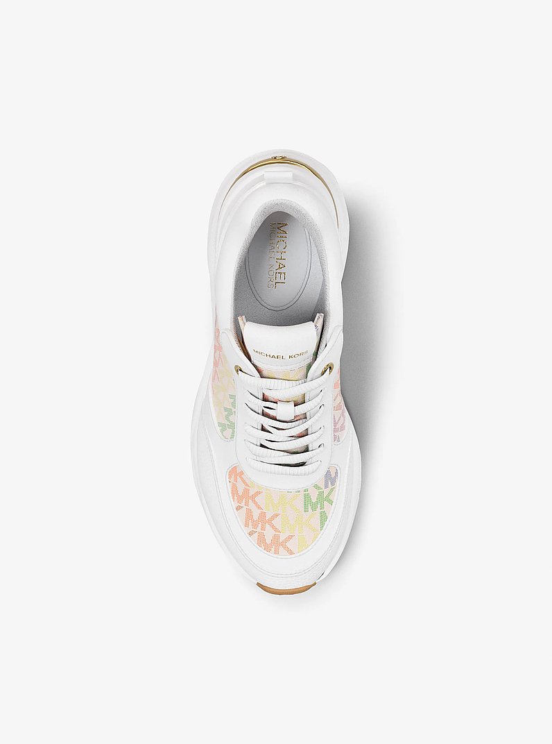 PRIDE Katrina Wedge Trainer in RAINBOW | Michael Kors