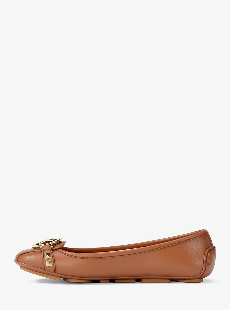 Fulton Studded Moccasin in LUGGAGE | Michael Kors