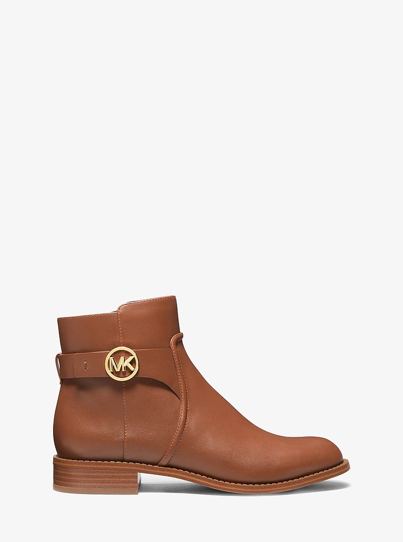 Carmen Leather Ankle Boot in LUGGAGE | Michael Kors