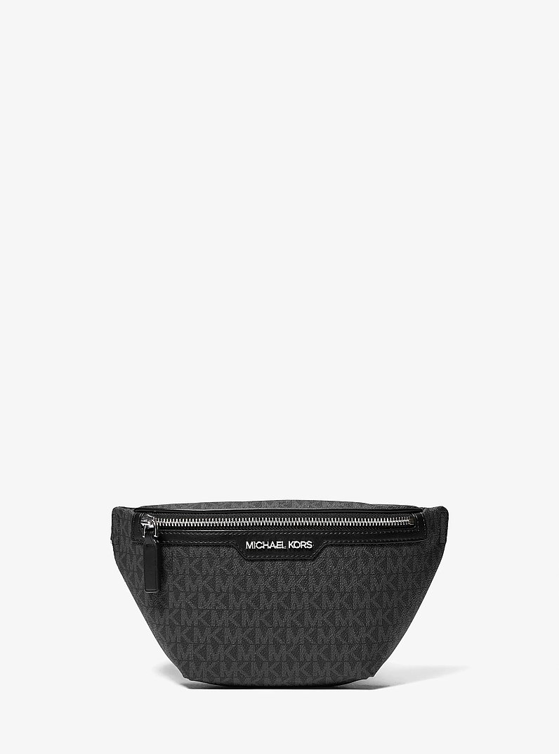 Cooper Mini Logo Belt Bag in BLACK | Michael Kors