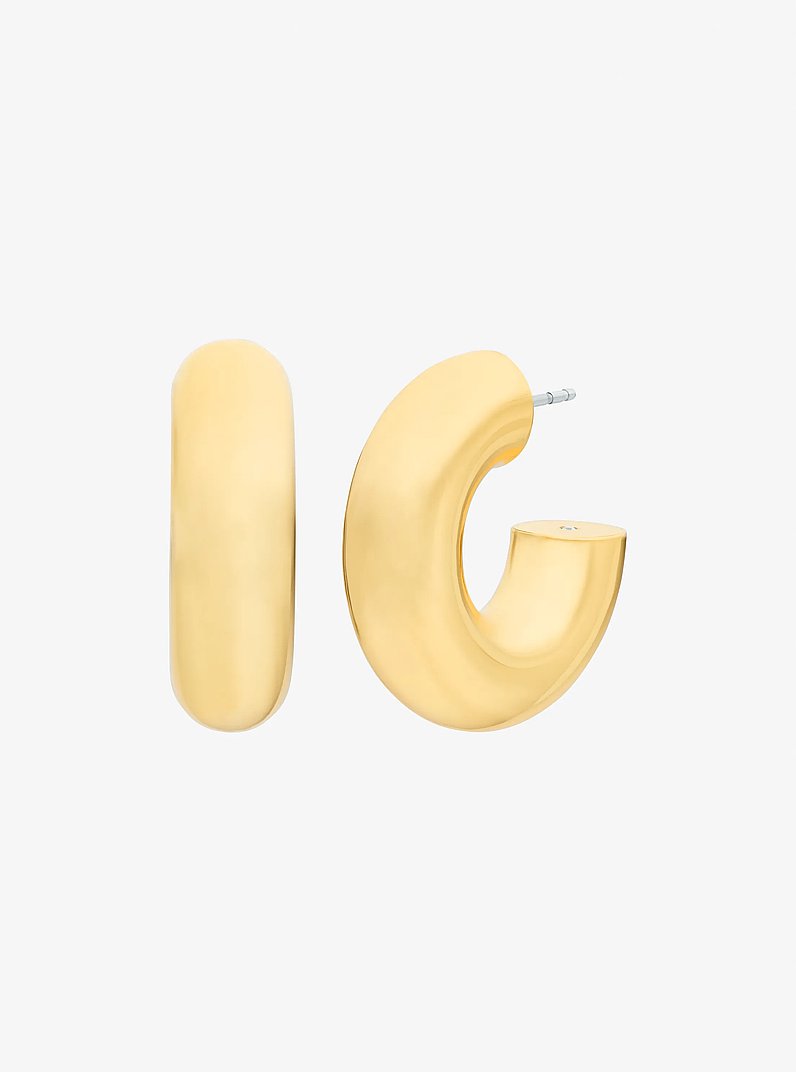 Aretes de argolla gruesos in DORADO | Michael Kors
