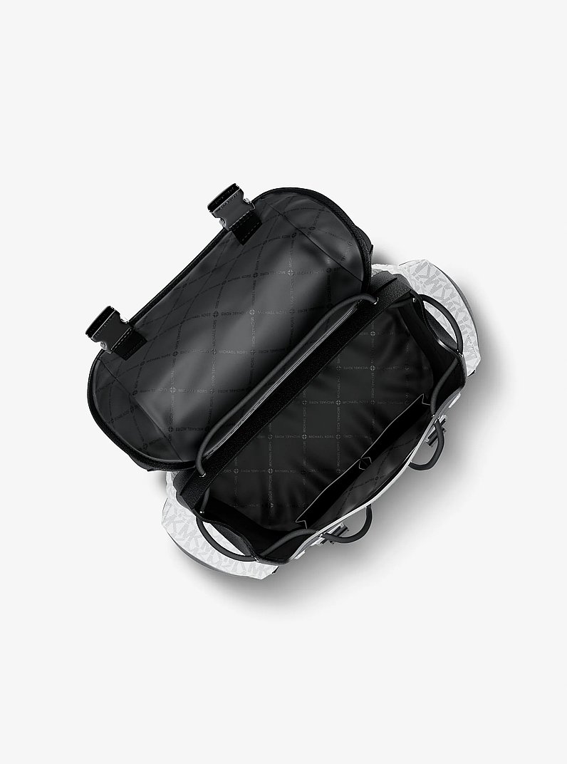 Cooper Logo Backpack in BRIGHT WHT | Michael Kors