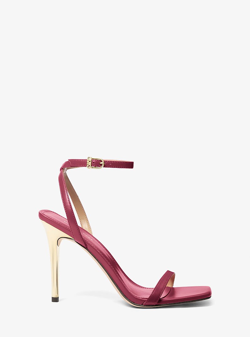 Liana Leather Sandal in MULBERRY | Michael Kors
