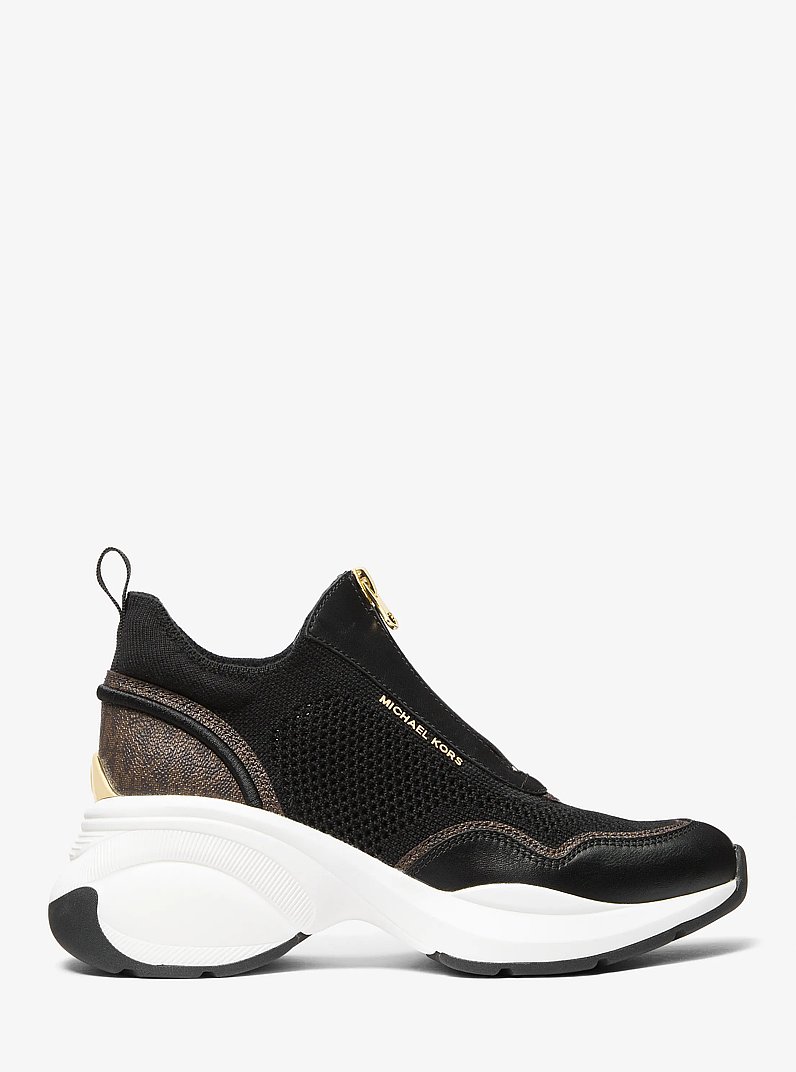 Zapatilla Zuma de materiales mixtos in NEGRO | Michael Kors