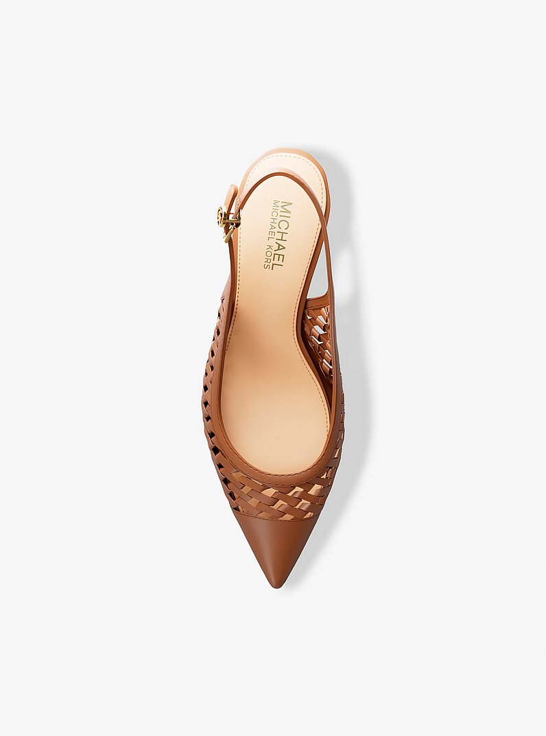 Escarpin Amali tiss&eacute; in LUGGAGE | Michael Kors