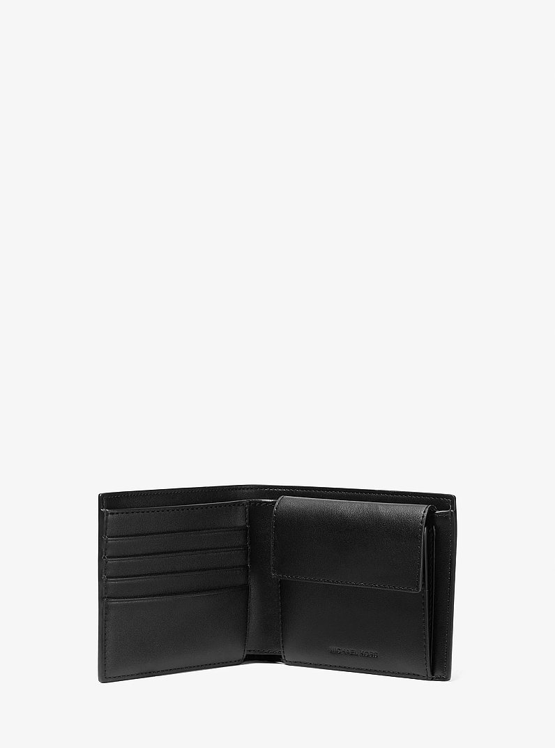 Billetera Greyson con bolsillo para monedas y logotipo in BLANCO BRILLANTE | Michael Kors