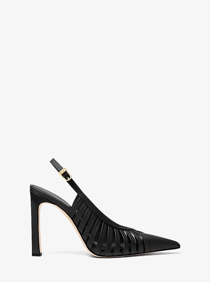 Adriana Leather Pump