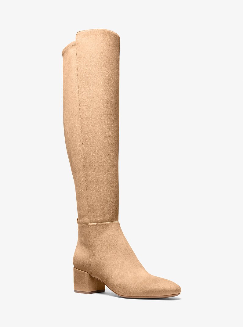 Braden Knee-High Riding Boot in CAMEL | Michael Kors