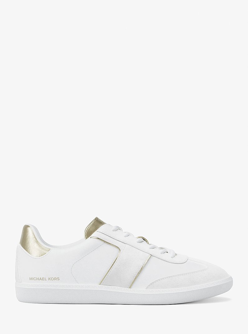 Jovie Leather Sneaker in OPWHT MULTI | Michael Kors
