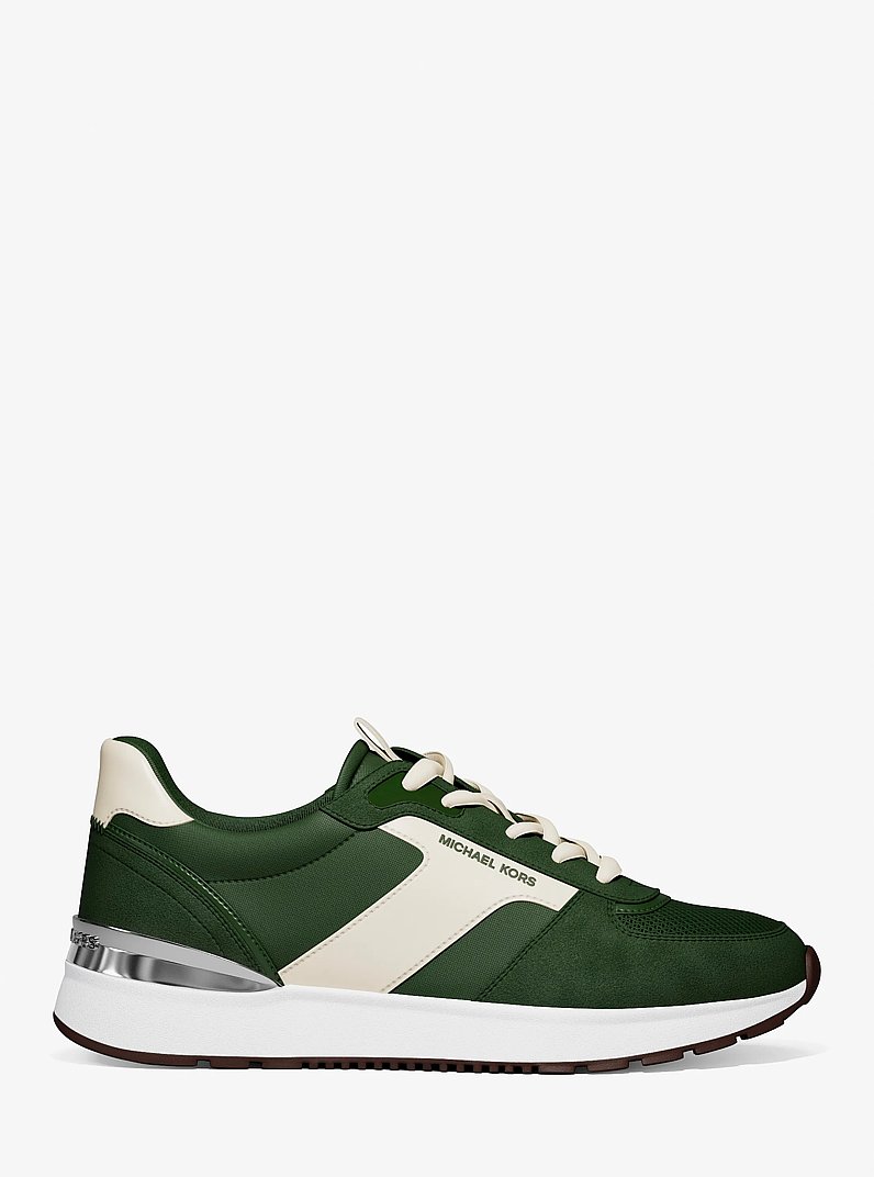 Espadrille Remy en mat&eacute;riaux multiples in VERT AMAZONE | Michael Kors