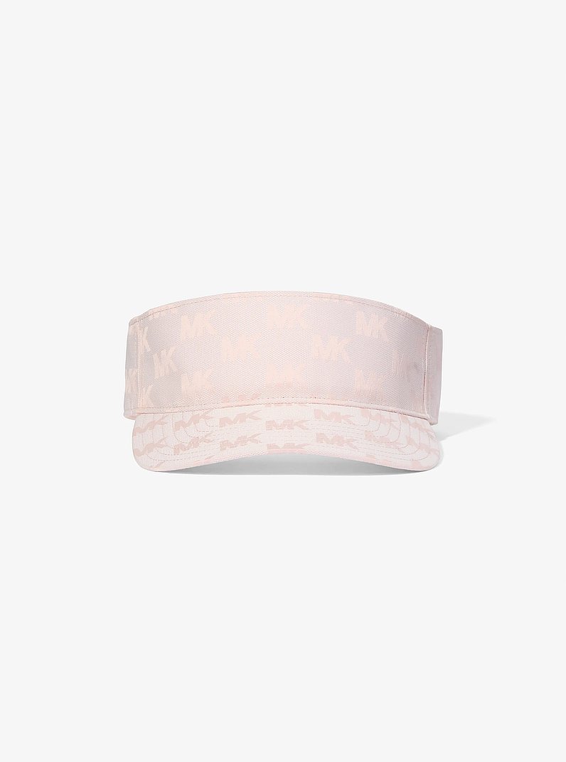 MICHAEL KORS Logo Jacquard Visor Michael Kors Logo Jacquard Visor Blue One Size – Janie main image 2