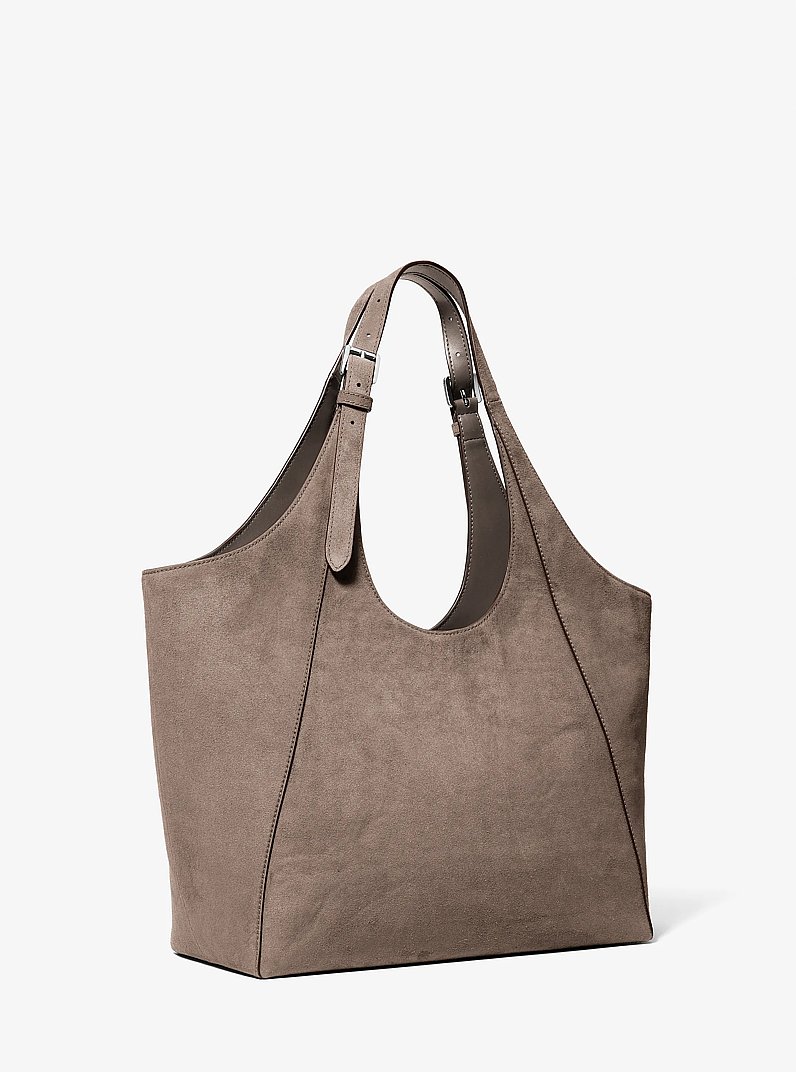 Bernie Large Tote Bag in MUSHROOM | Michael Kors