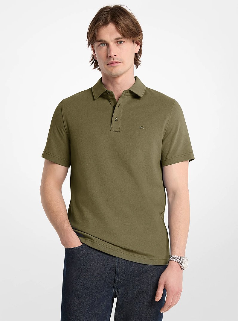 Polo de piqu&eacute; de algod&oacute;n pima