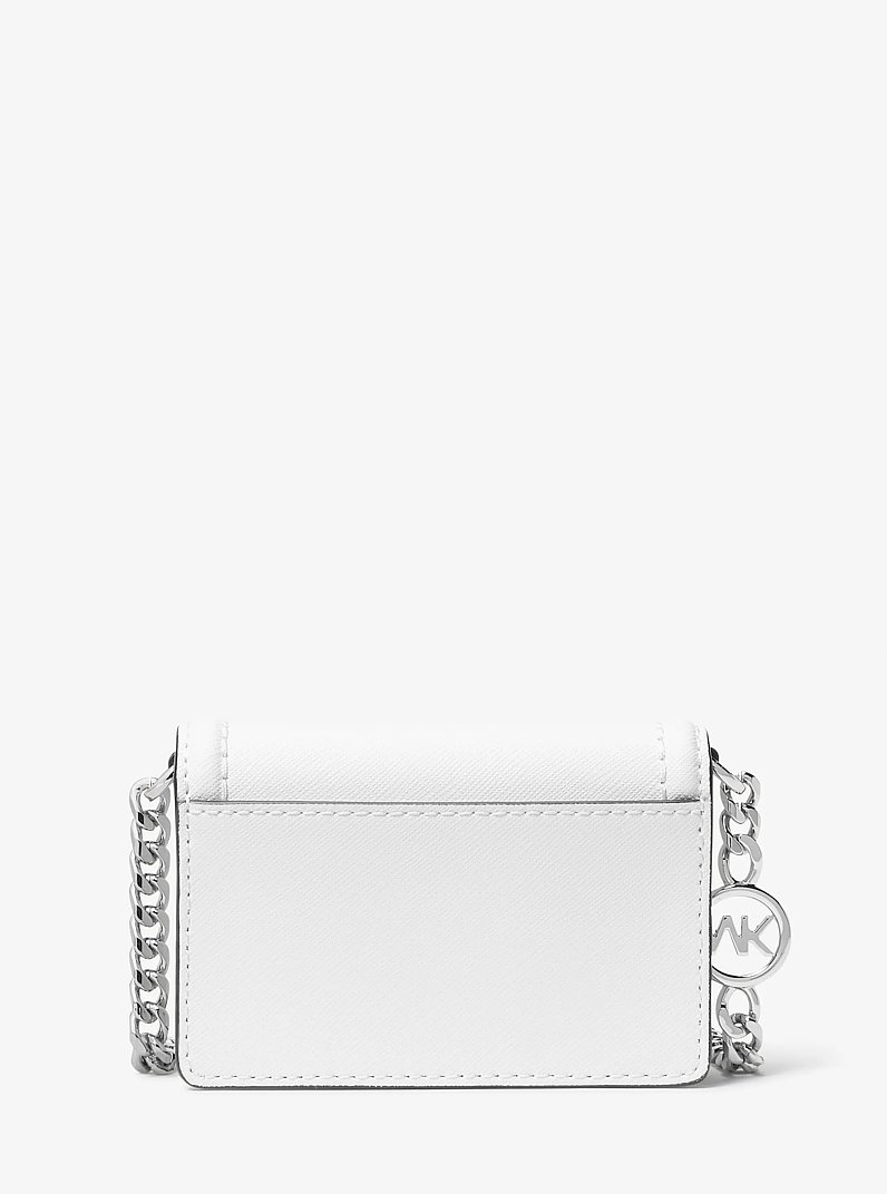 Jet Set Micro Saffiano Leather Envelope Crossbody Bag